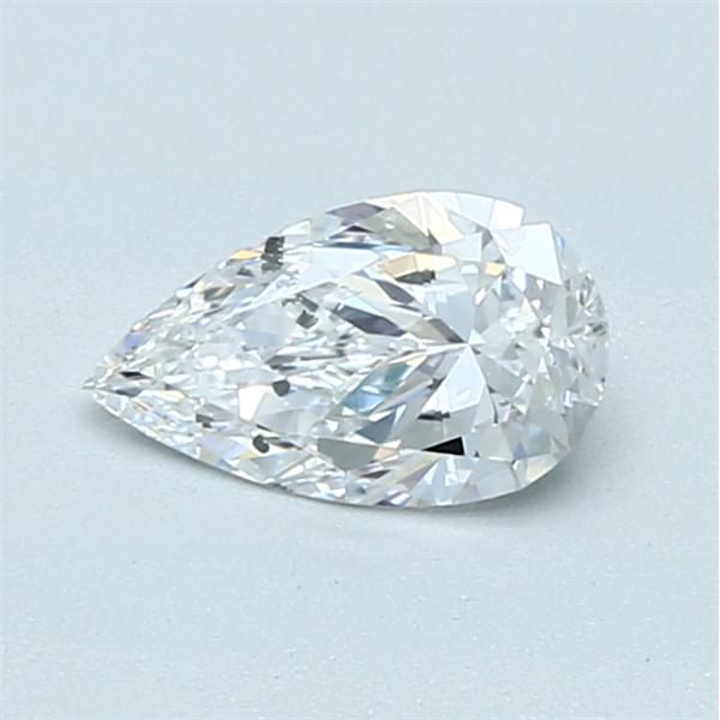 0.51 Carat Pear Loose Diamond, D, SI2, Super Ideal, GIA Certified