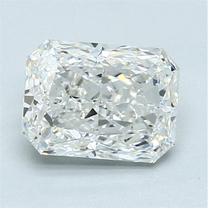 1.50 Carat Radiant Loose Diamond, G, SI2, Excellent, GIA Certified | Thumbnail