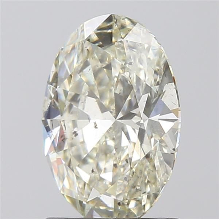 1.30 Carat Oval Loose Diamond, L, SI2, Super Ideal, GIA Certified | Thumbnail