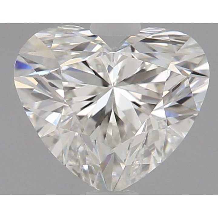 0.55 Carat Heart Loose Diamond, G, VVS2, Super Ideal, GIA Certified | Thumbnail