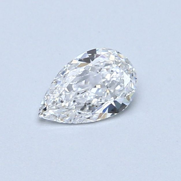 0.34 Carat Pear Loose Diamond, D, VVS2, Excellent, GIA Certified | Thumbnail