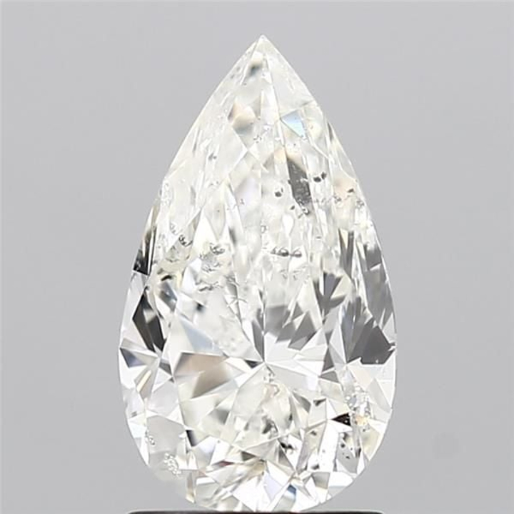 1.51 Carat Pear Loose Diamond, G, SI2, Ideal, GIA Certified