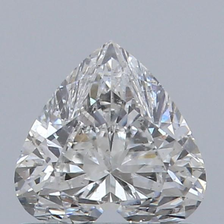 0.72 Carat Heart Loose Diamond, F, SI2, Super Ideal, GIA Certified
