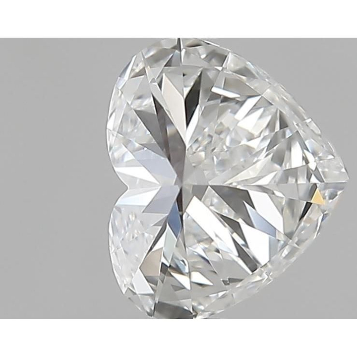 0.50 Carat Heart Loose Diamond, F, VS2, Super Ideal, GIA Certified | Thumbnail