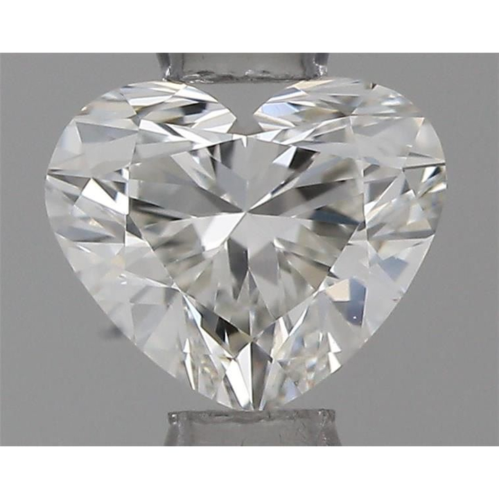 0.40 Carat Heart Loose Diamond, G, VVS1, Super Ideal, GIA Certified