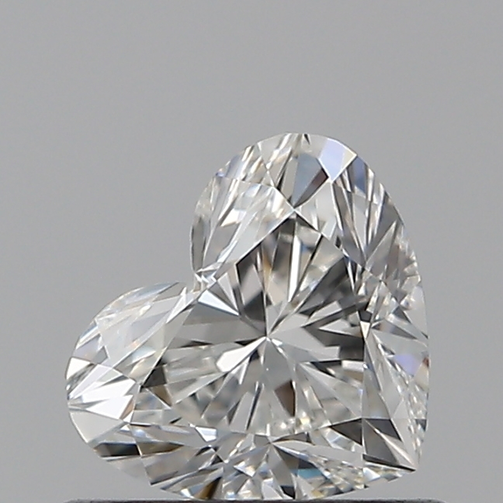 0.51 Carat Heart Loose Diamond, G, VVS1, Ideal, GIA Certified