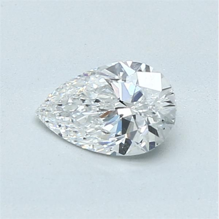 0.51 Carat Pear Loose Diamond, D, SI1, Super Ideal, GIA Certified