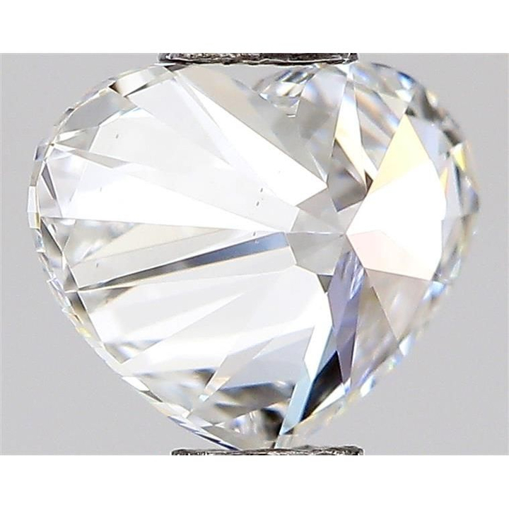 0.50 Carat Heart Loose Diamond, F, VVS2, Ideal, GIA Certified