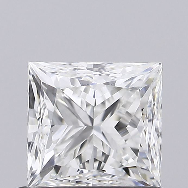 0.50 Carat Princess Loose Diamond, H, VS1, Very Good, GIA Certified
