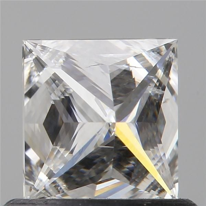 0.70 Carat Princess Loose Diamond, F, SI1, Good, GIA Certified