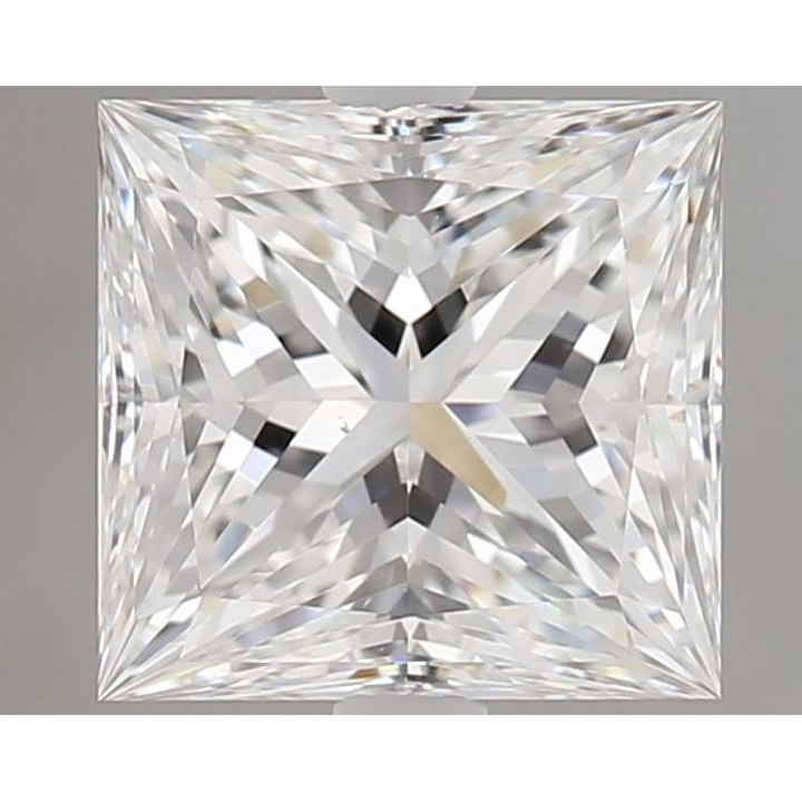 1.51 Carat Princess Loose Diamond, F, VS2, Super Ideal, GIA Certified | Thumbnail