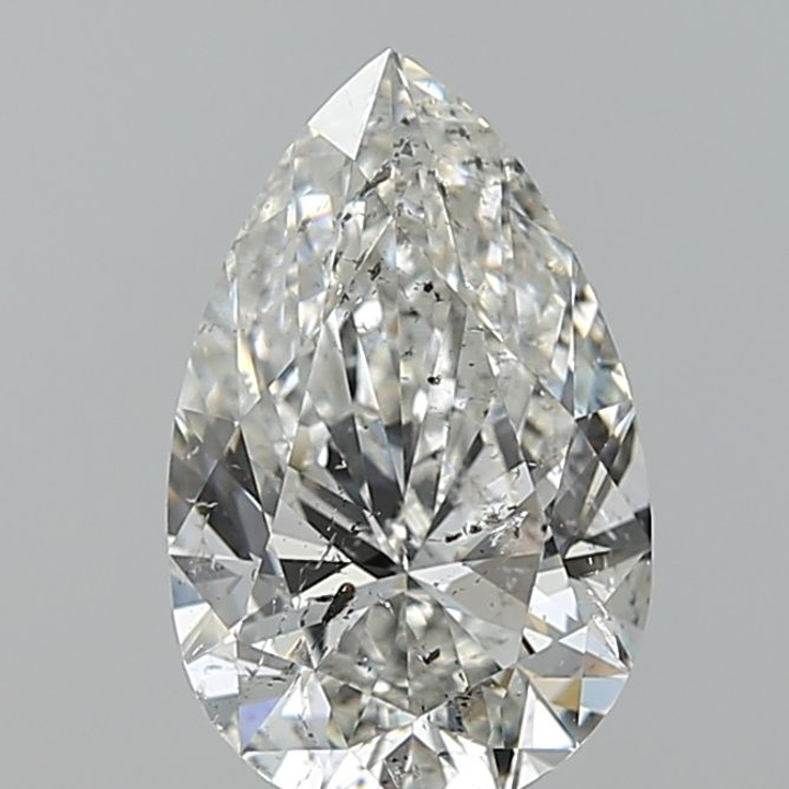 2.00 Carat Pear Loose Diamond, I, I1, Super Ideal, GIA Certified | Thumbnail