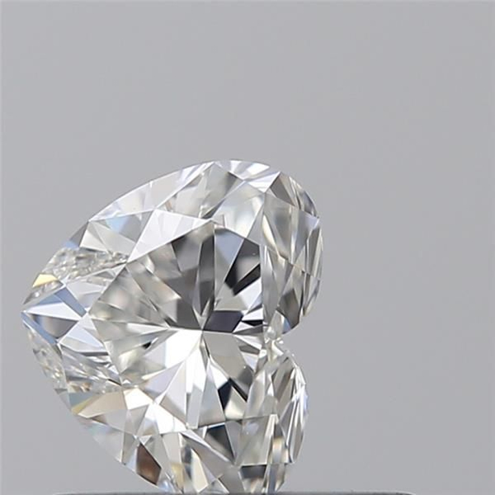 0.40 Carat Heart Loose Diamond, D, IF, Super Ideal, GIA Certified | Thumbnail