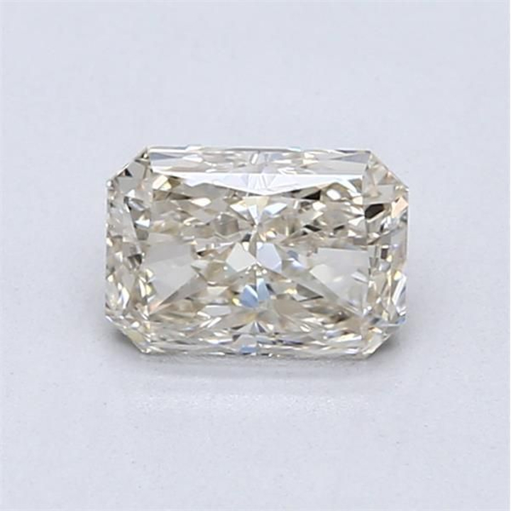 0.90 Carat Radiant Loose Diamond, M FAINT BROWN, VS1, Ideal, GIA Certified | Thumbnail