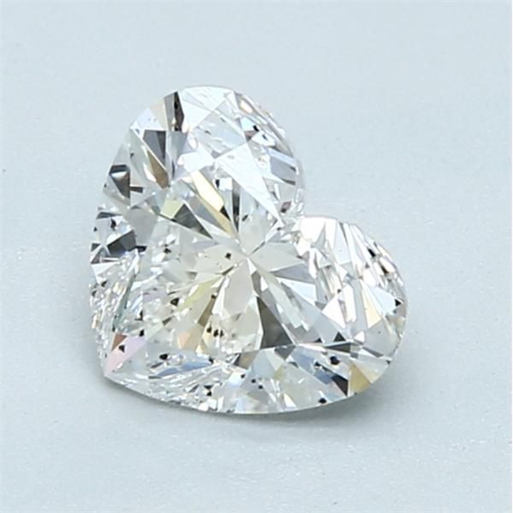 1.03 Carat Heart Loose Diamond, F, SI2, Super Ideal, GIA Certified