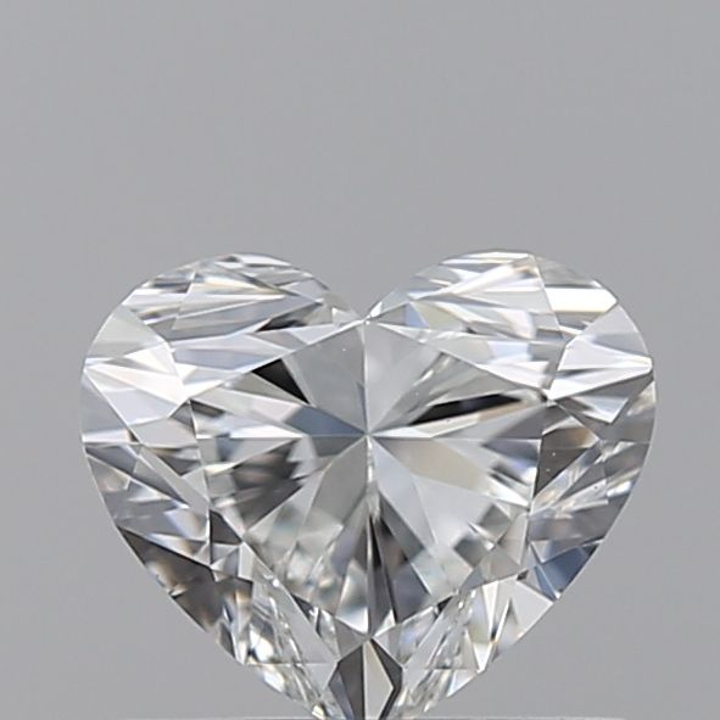 0.80 Carat Heart Loose Diamond, F, VVS1, Super Ideal, GIA Certified