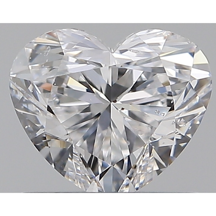 0.71 Carat Heart Loose Diamond, D, SI1, Super Ideal, GIA Certified