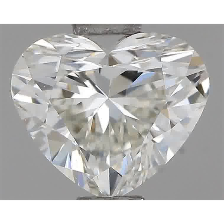 0.70 Carat Heart Loose Diamond, I, VVS2, Ideal, GIA Certified | Thumbnail