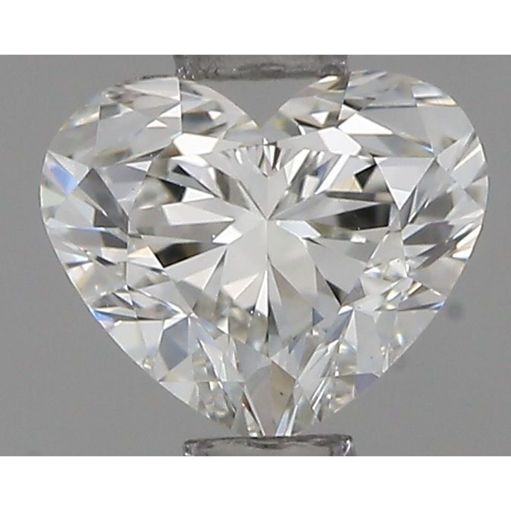 0.52 Carat Heart Loose Diamond, H, SI1, Super Ideal, GIA Certified | Thumbnail