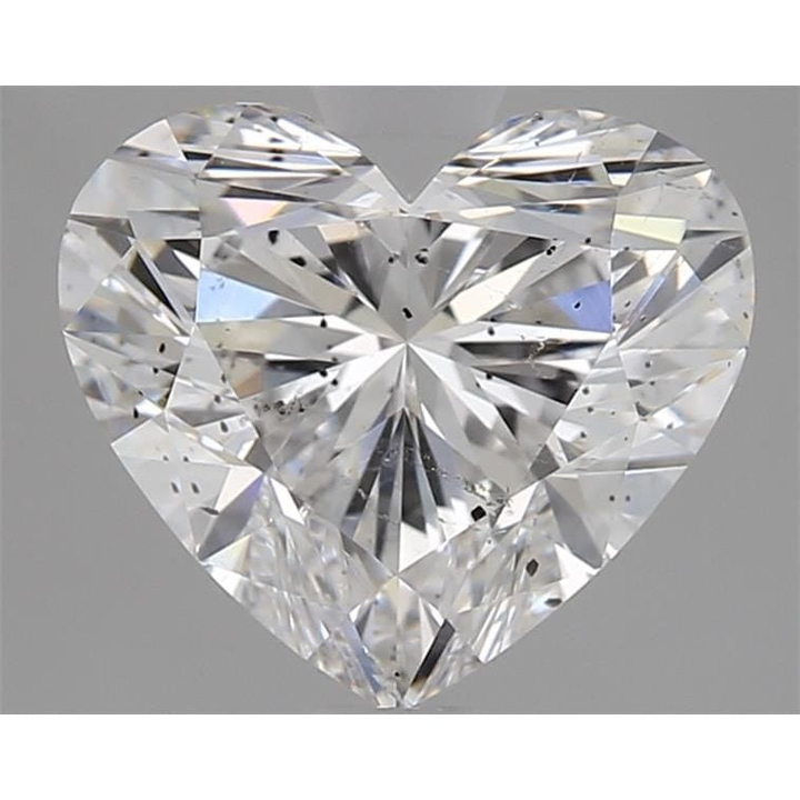 1.63 Carat Heart Loose Diamond, F, SI2, Super Ideal, GIA Certified