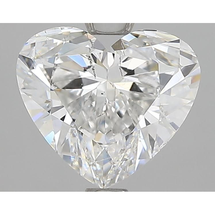 2.02 Carat Heart Loose Diamond, G, SI1, Super Ideal, GIA Certified | Thumbnail