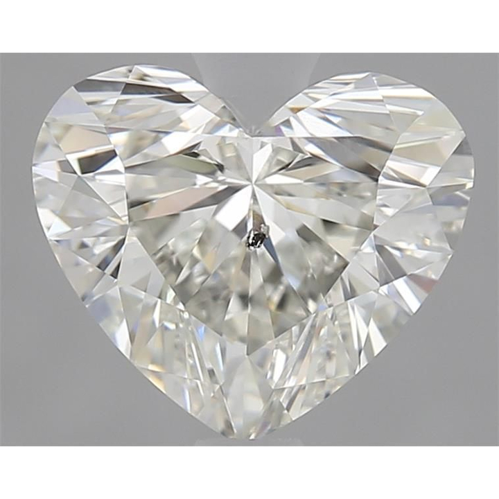 1.50 Carat Heart Loose Diamond, I, SI2, Super Ideal, GIA Certified | Thumbnail