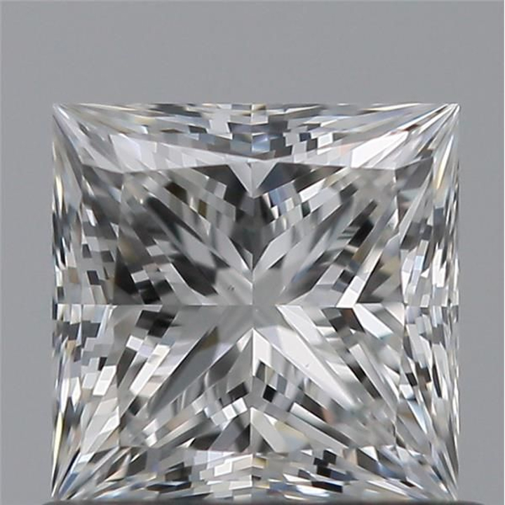 0.71 Carat Princess Loose Diamond, F, VS1, Super Ideal, GIA Certified | Thumbnail