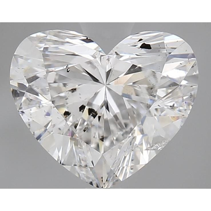 1.51 Carat Heart Loose Diamond, E, I1, Ideal, GIA Certified