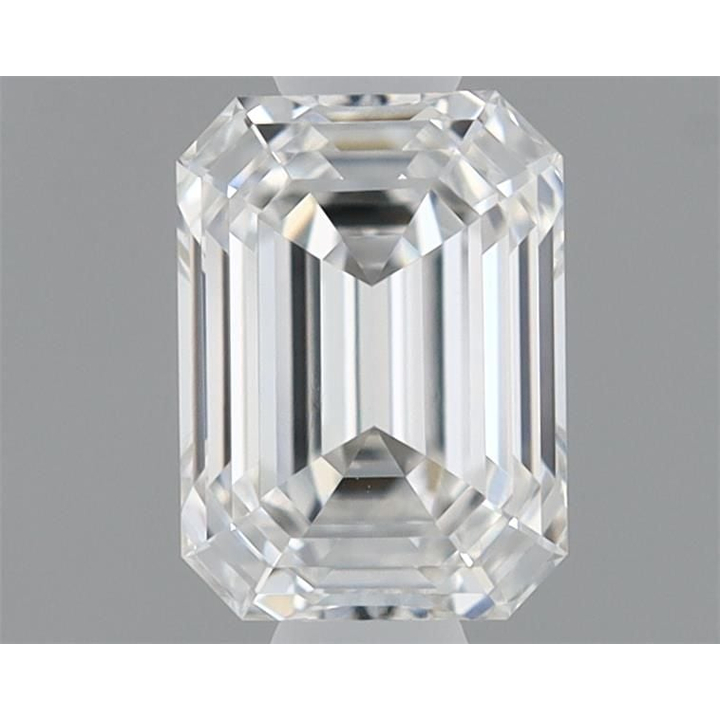 0.58 Carat Emerald Loose Diamond, F, VVS1, Super Ideal, GIA Certified
