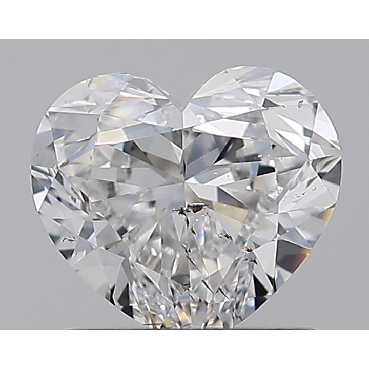 0.91 Carat Heart Loose Diamond, D, SI2, Super Ideal, GIA Certified