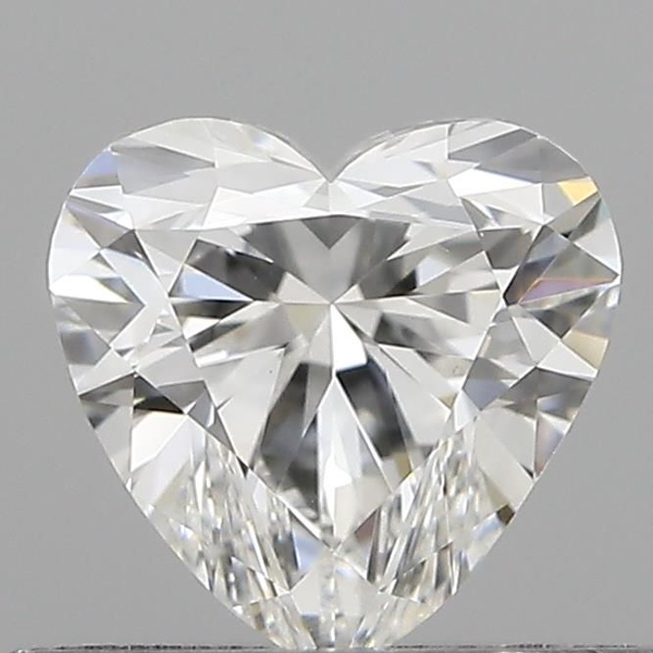 0.50 Carat Heart Loose Diamond, E, VVS2, Super Ideal, GIA Certified | Thumbnail