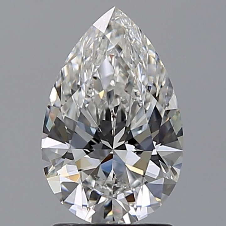 1.50 Carat Pear Loose Diamond, G, SI1, Super Ideal, GIA Certified | Thumbnail