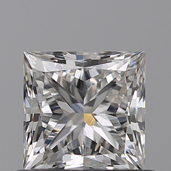 0.62 Carat Princess Loose Diamond, G, VVS2, Super Ideal, GIA Certified
