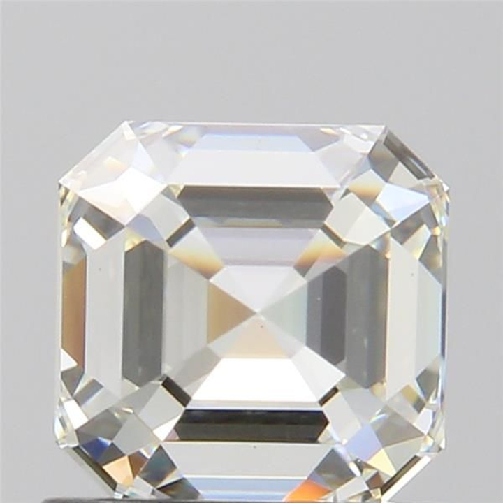 1.03 Carat Asscher Loose Diamond, K, VS1, Ideal, GIA Certified