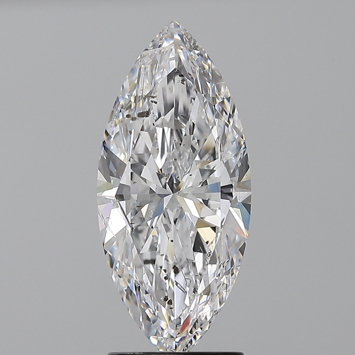 2.52 Carat Marquise Loose Diamond, D, SI2, Super Ideal, GIA Certified | Thumbnail