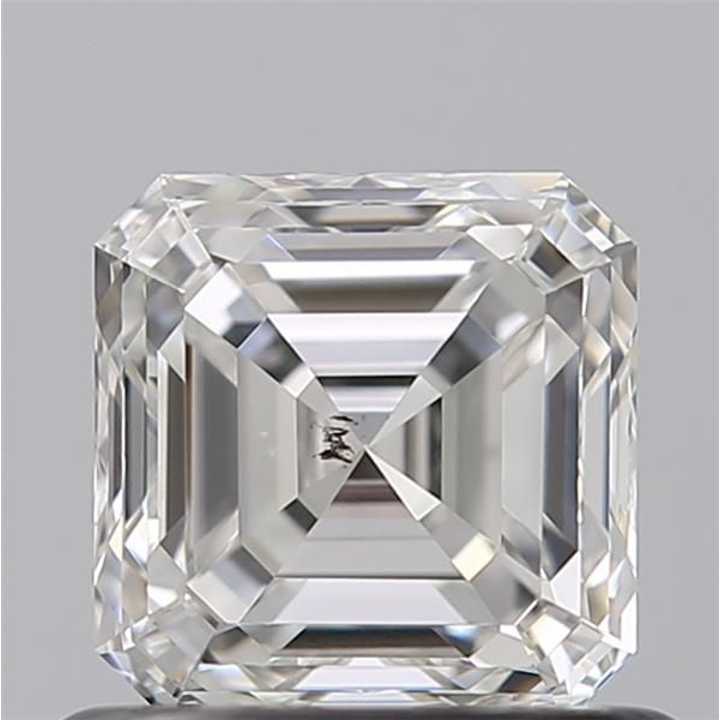 0.71 Carat Asscher Loose Diamond, F, SI1, Ideal, GIA Certified