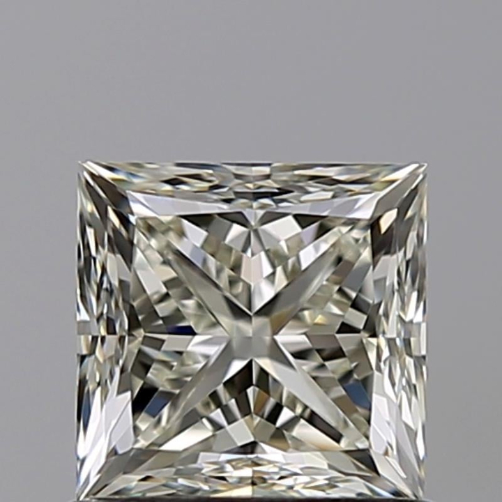 0.90 Carat Princess Loose Diamond, K, VVS2, Ideal, GIA Certified | Thumbnail