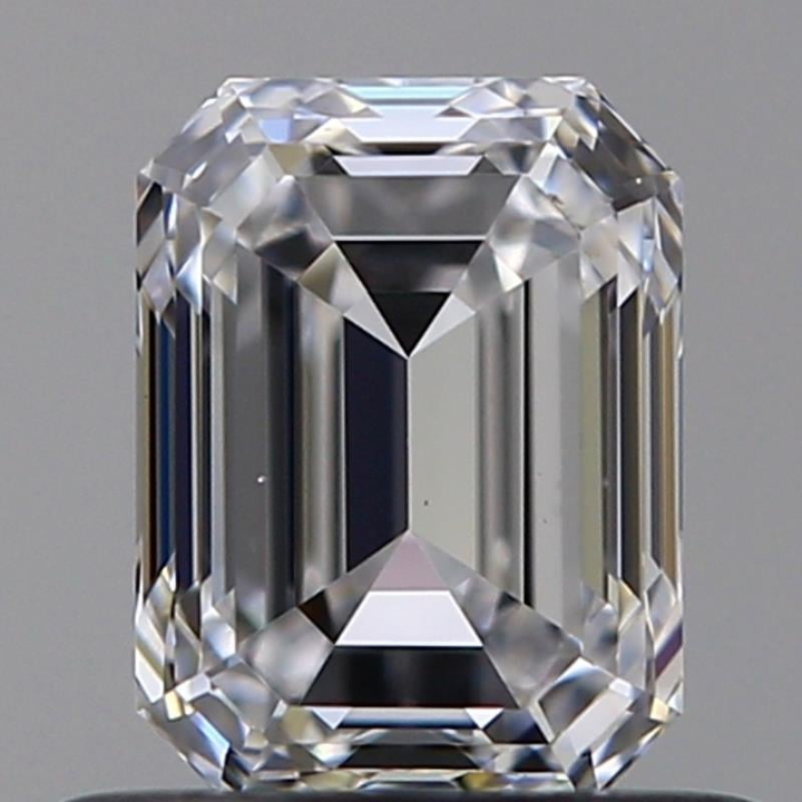 0.70 Carat Emerald Loose Diamond, D, VS1, Ideal, GIA Certified | Thumbnail