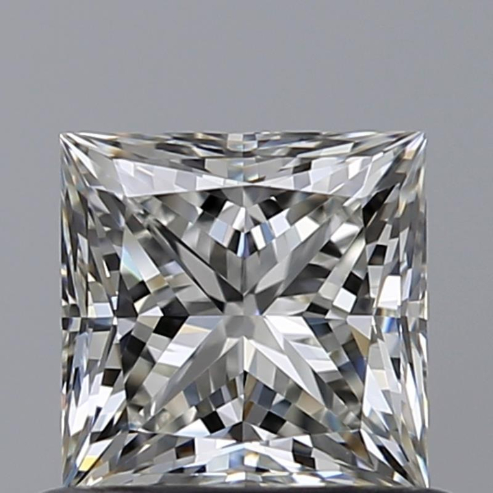 0.70 Carat Princess Loose Diamond, J, VVS2, Super Ideal, GIA Certified | Thumbnail