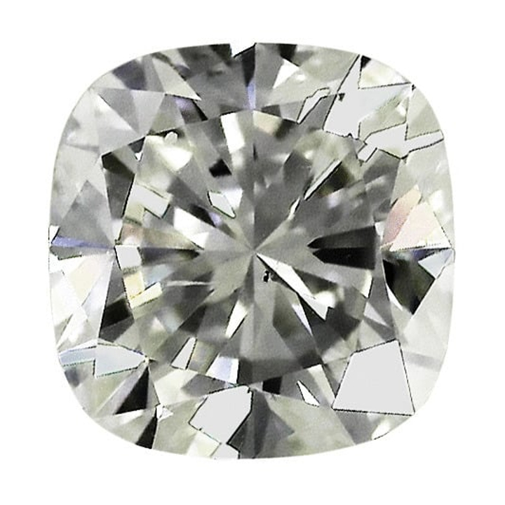 1.00 Carat Cushion Loose Diamond, H, SI1, Ideal, GIA Certified | Thumbnail