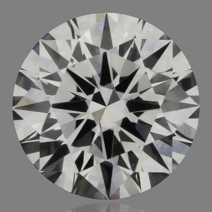 0.18 Carat Round Loose Diamond, E, VVS2, Super Ideal, GIA Certified