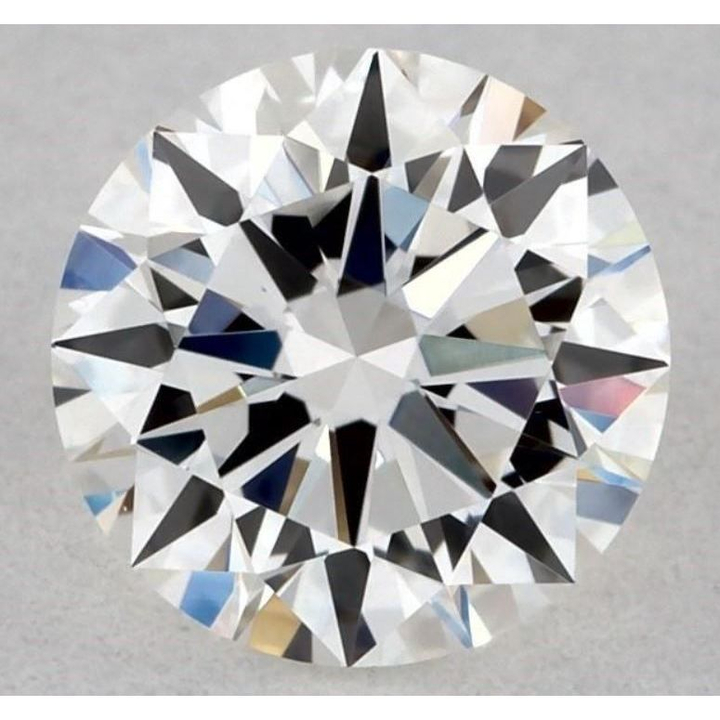 0.34 Carat Round Loose Diamond, F, VVS1, Super Ideal, GIA Certified