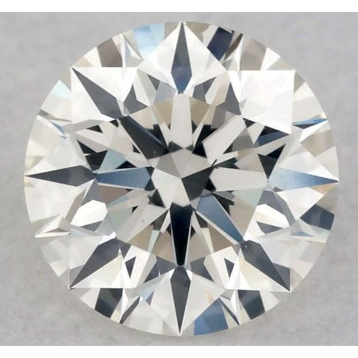 0.41 Carat Round Loose Diamond, H, I1, Super Ideal, GIA Certified