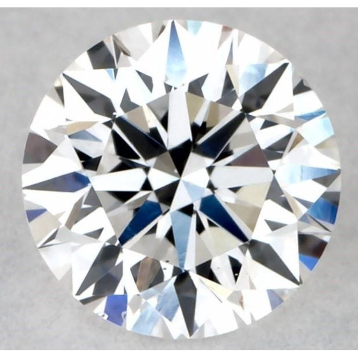 0.40 Carat Round Loose Diamond, D, VS2, Super Ideal, GIA Certified