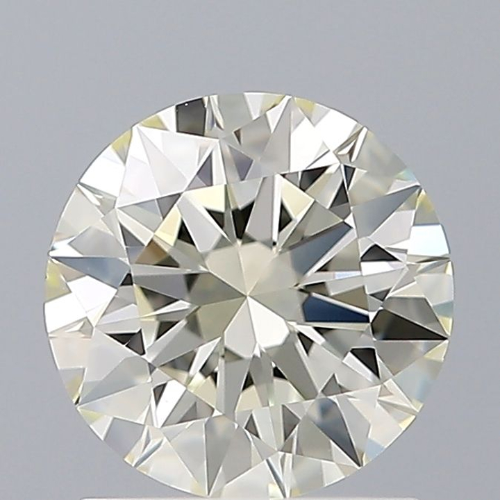 1.07 Carat Round Loose Diamond, N, VVS2, Super Ideal, GIA Certified