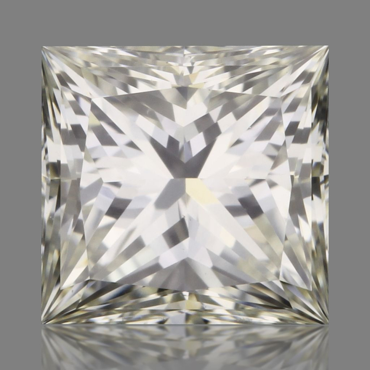 0.52 Carat Princess Loose Diamond, K, VS2, Super Ideal, GIA Certified
