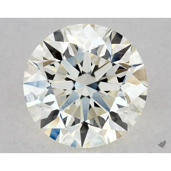 0.80 Carat Round Loose Diamond, K, SI2, Super Ideal, GIA Certified