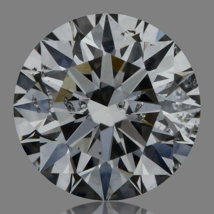 0.41 Carat Round Loose Diamond, G, I1, Super Ideal, GIA Certified