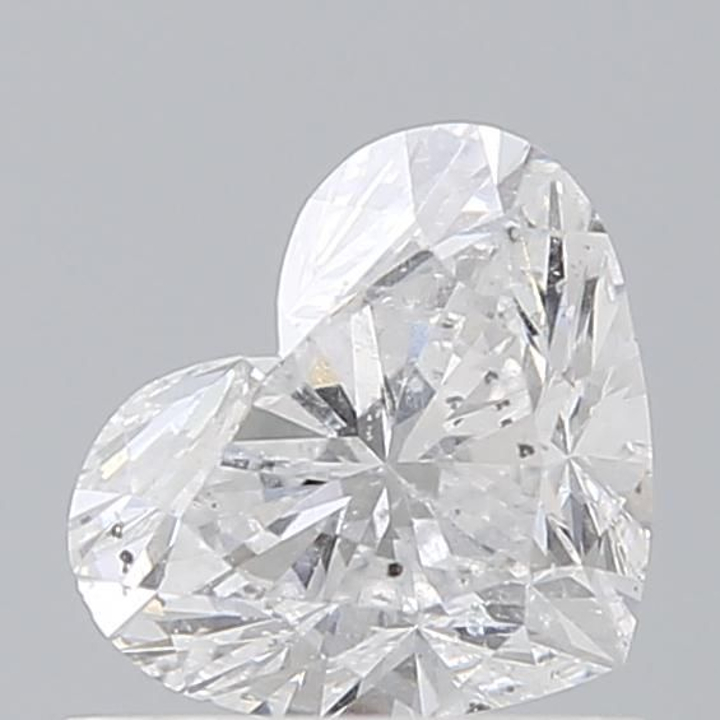 0.90 Carat Heart Loose Diamond, D, I1, Ideal, GIA Certified