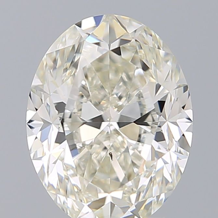 1.50 Carat Oval Loose Diamond, J, SI1, Ideal, GIA Certified
